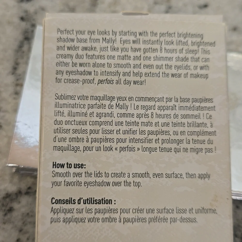 Mally‎ Perfect Prep Brightening Shadow Base Duo - Eyeshadow Primers